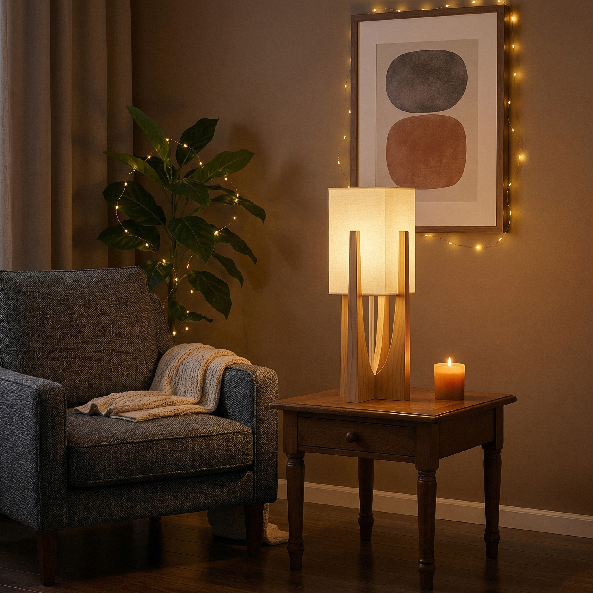 Wabi-Sabi Floor Lamp – Japanese Style Design