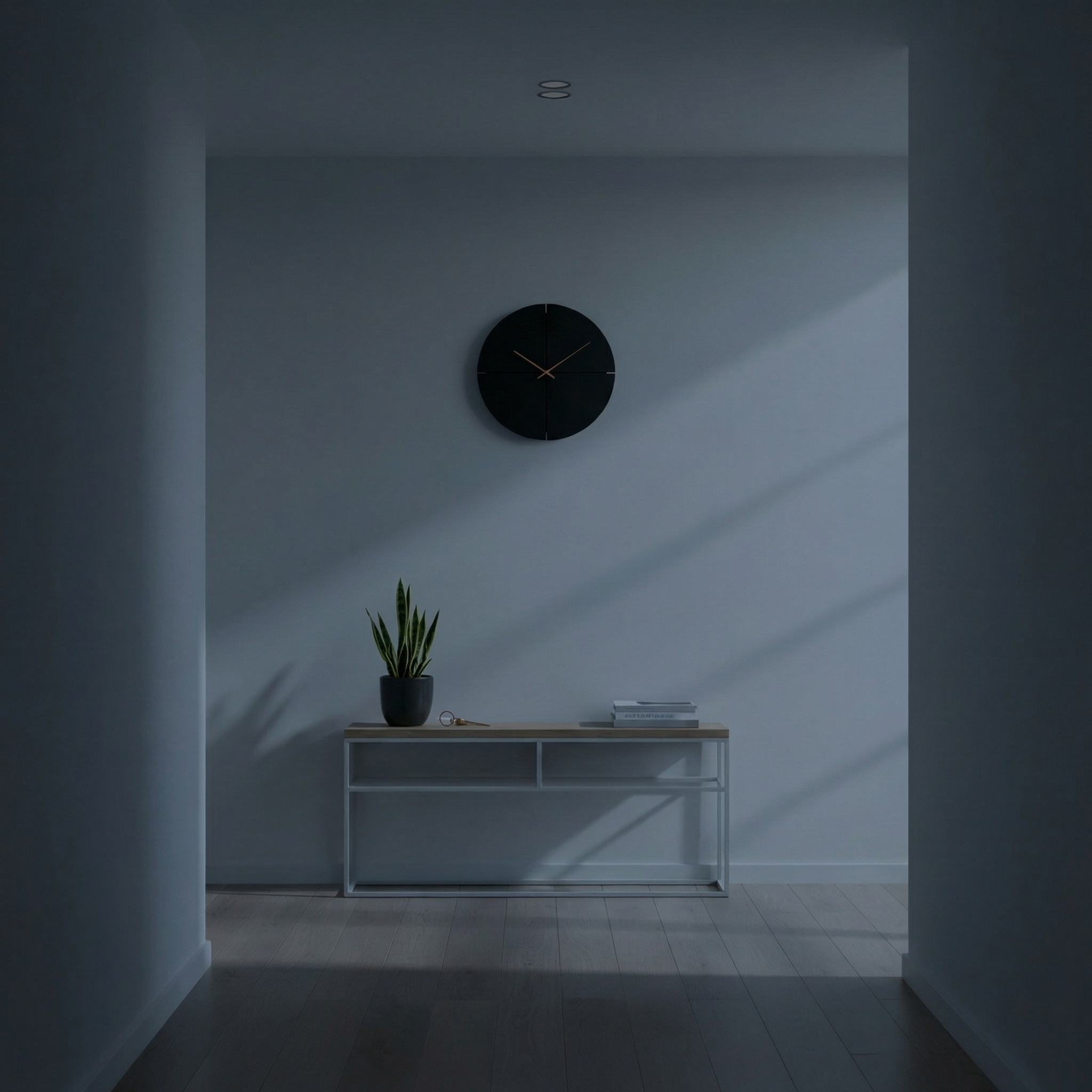 Arramon Silent Wall Clock – Natural Wood Design