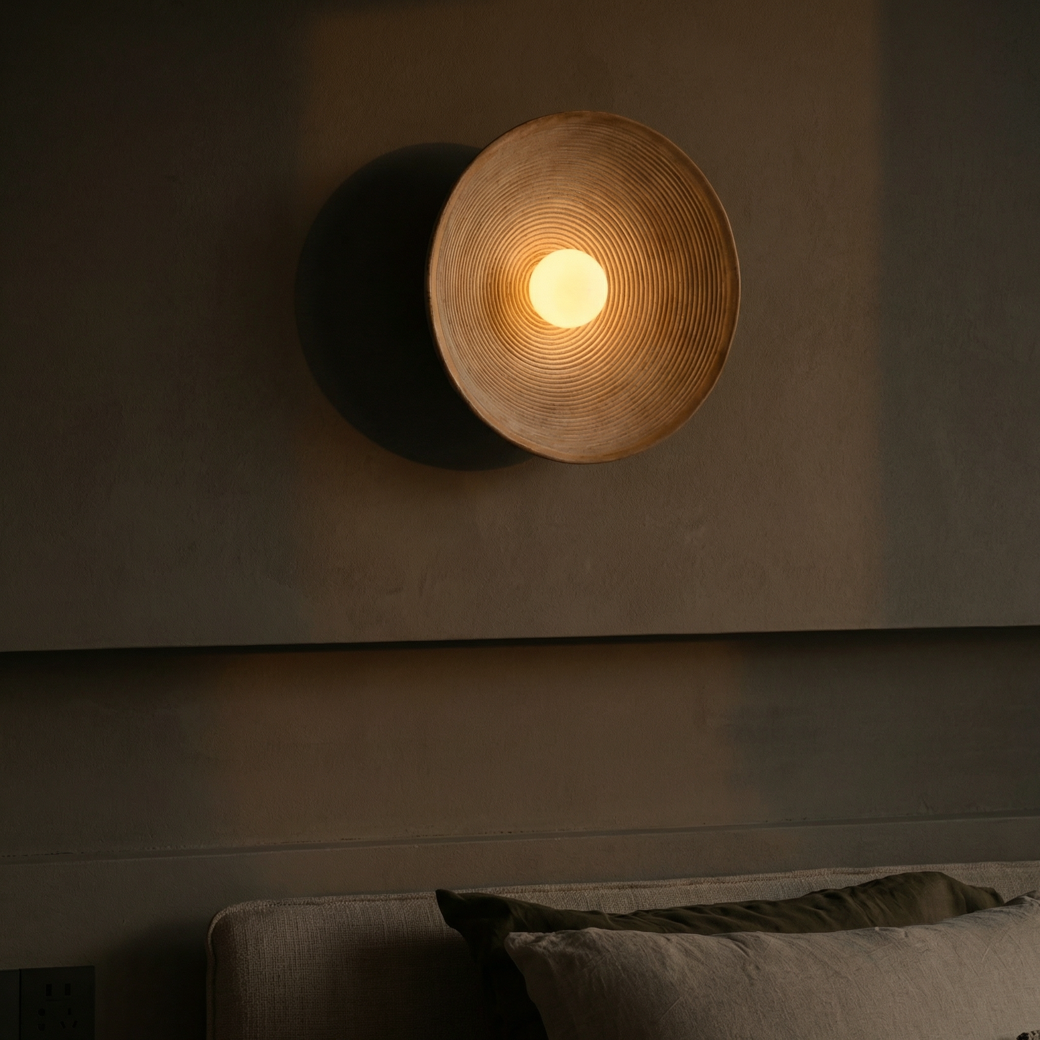 Japanese Wall Light – Minimalist Wood Design
