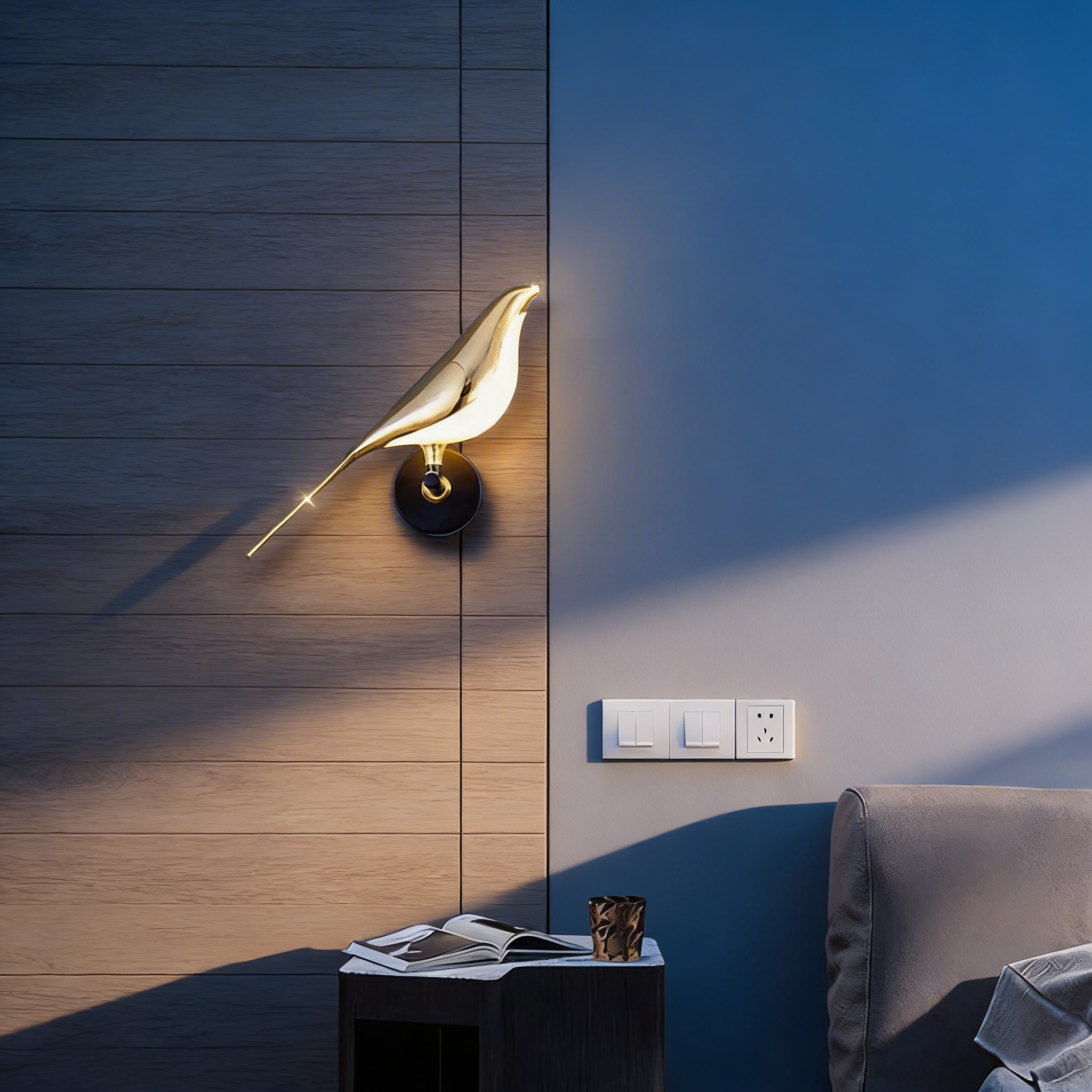 MrBird Wall Light – Bird-Shaped Modern Design