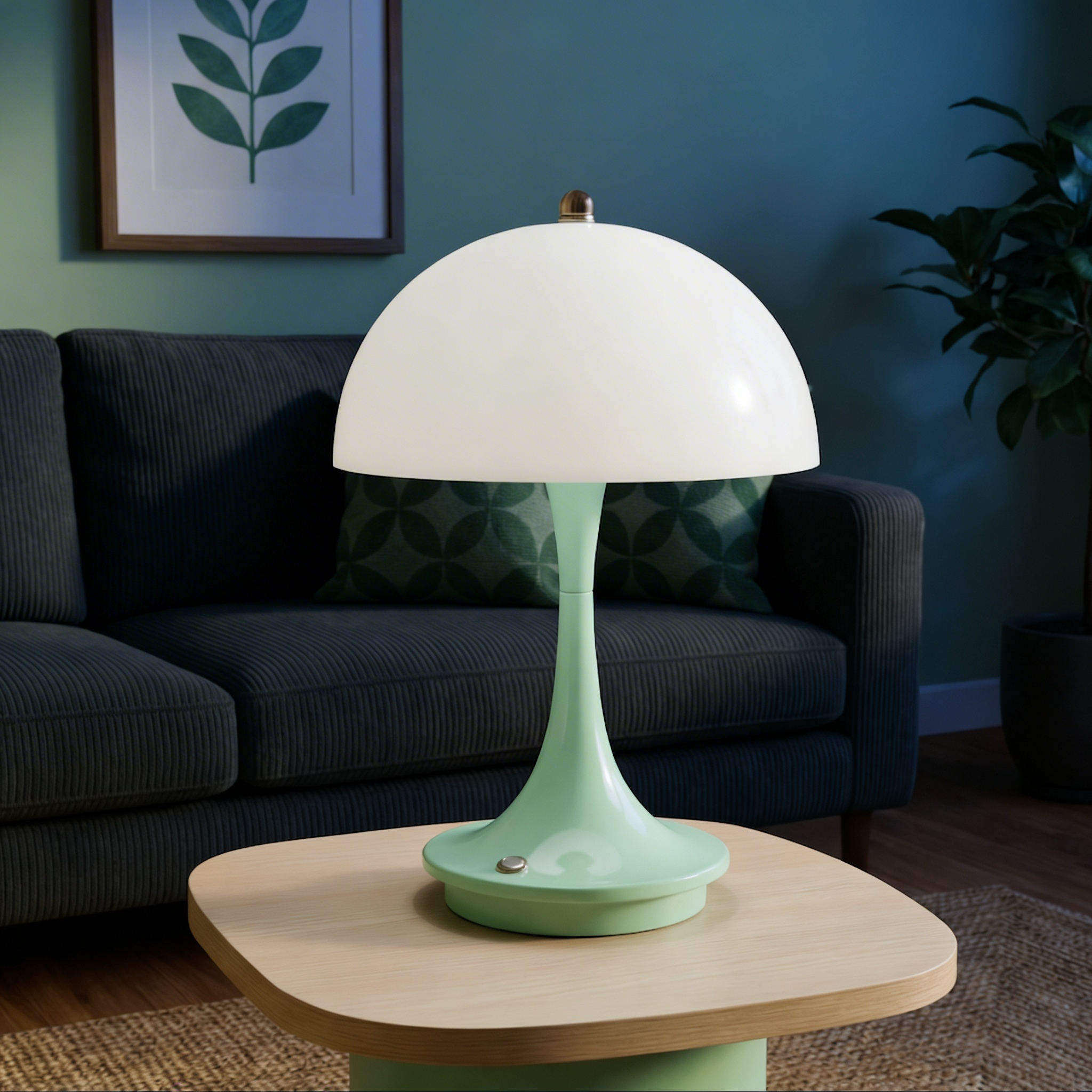Mushroom Table Lamp – Modern Vintage Design
