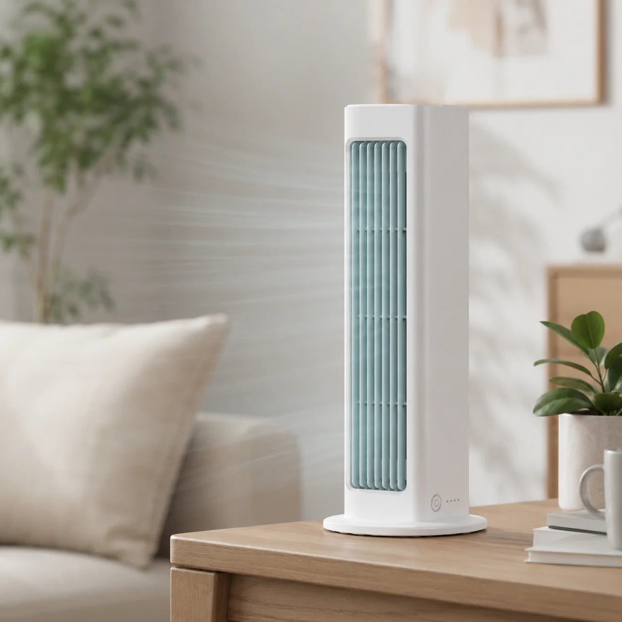 Oscillating Tower Fan – Quiet, Compact & Energy-Efficient Cooling