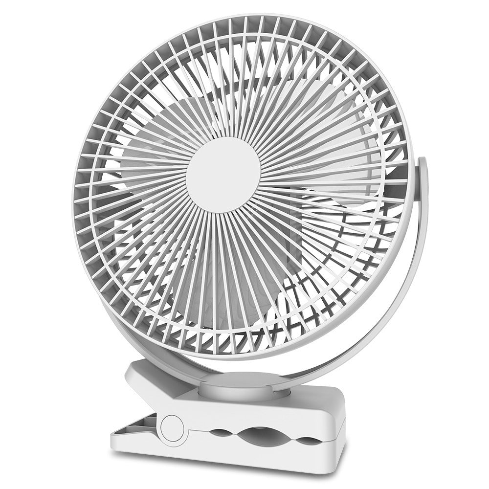Portable USB Rechargeable Clip Fan