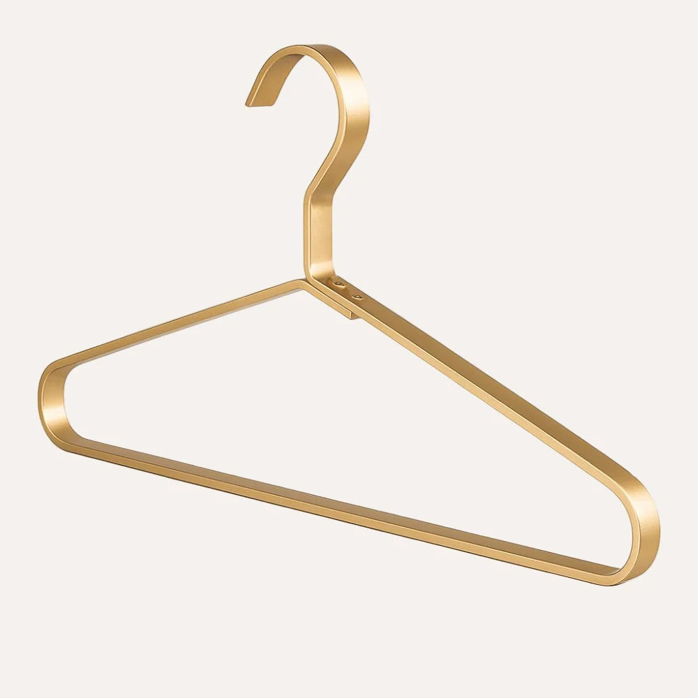 Quenva – Slimline Aluminum Clothes Hangers (Set of 5)