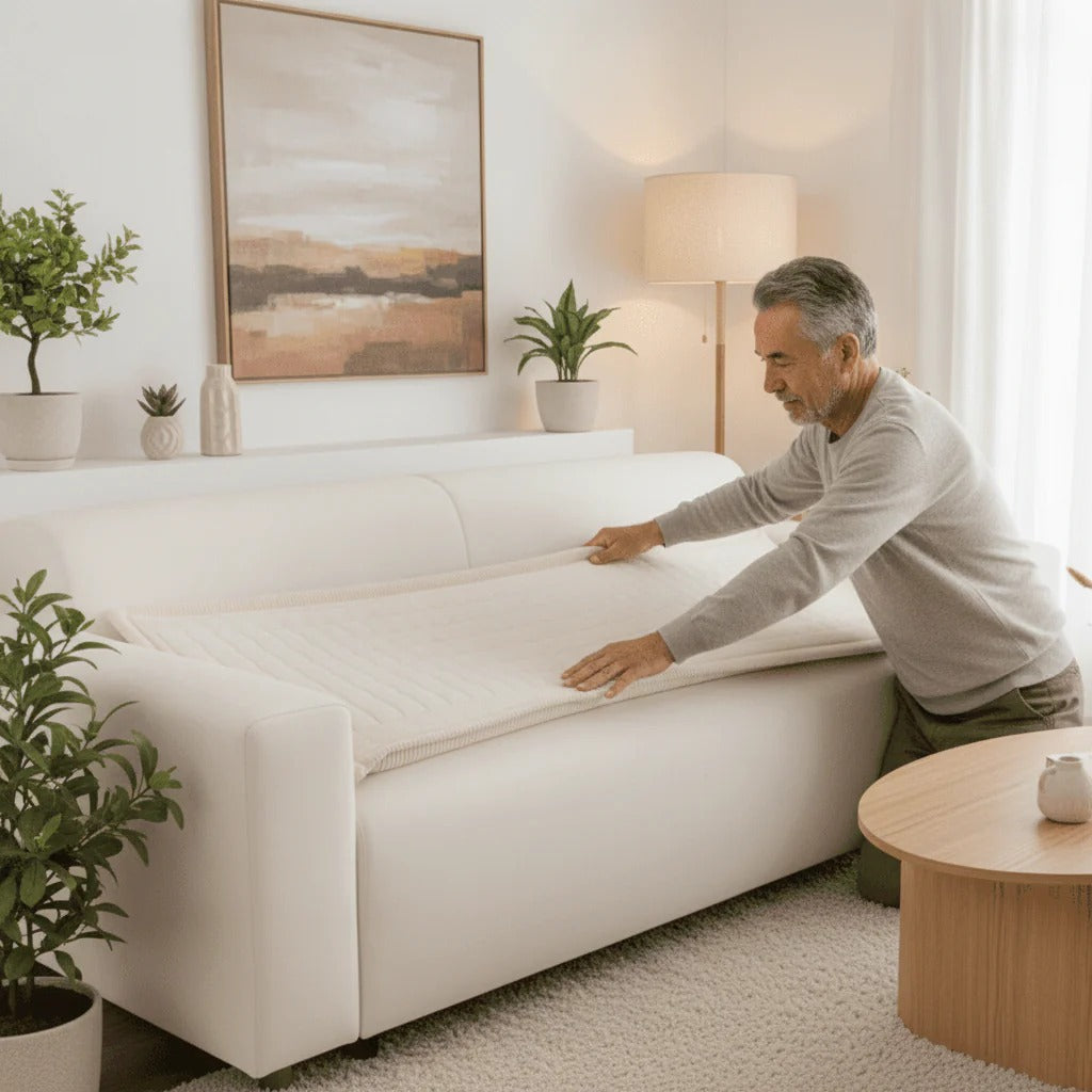 Sofa Cover – Non-Slip, Quilted Polyester
