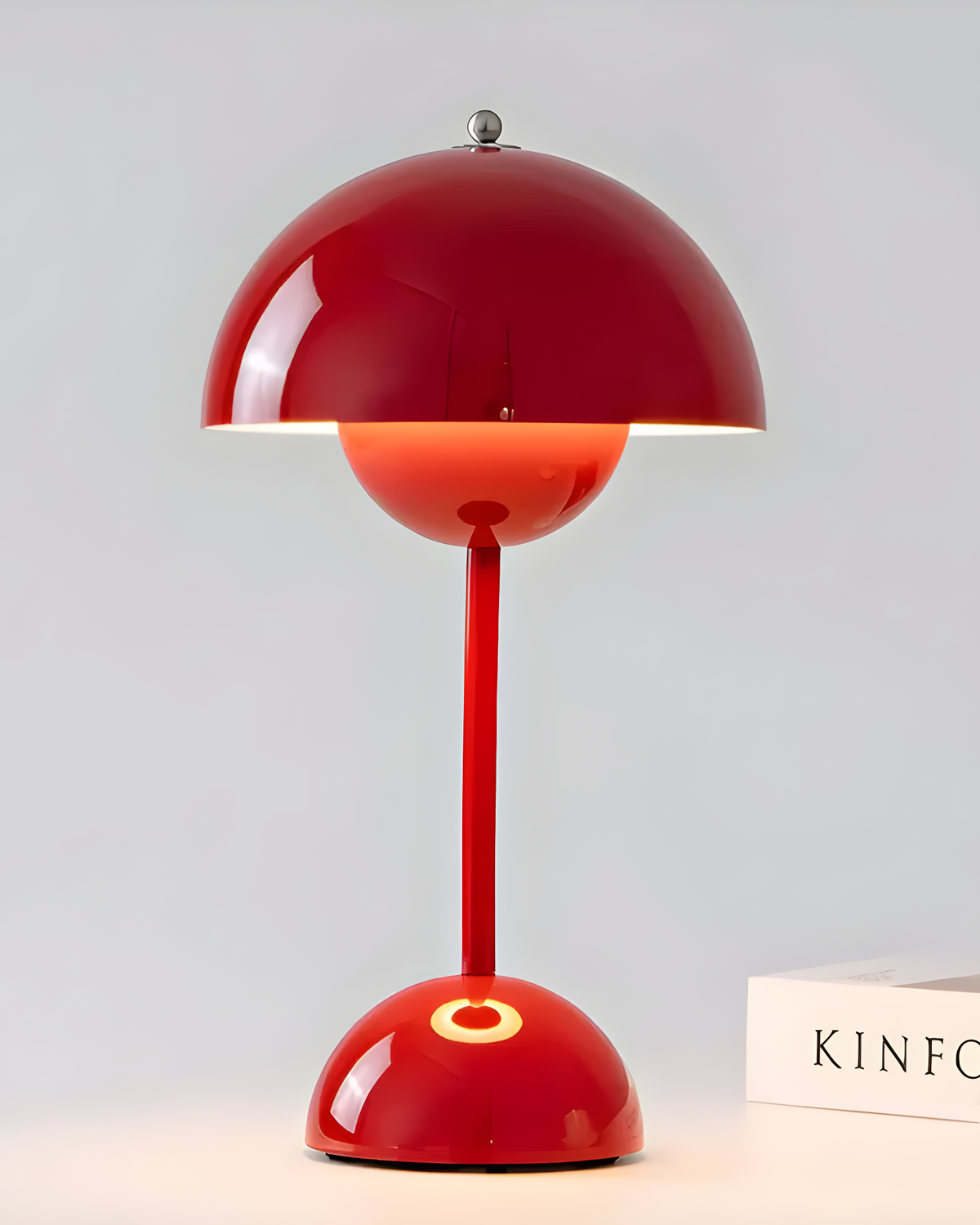 Oplaadbare Tafellamp Scandinavisch - Draadloos Touch Dimbaar, 28 cm