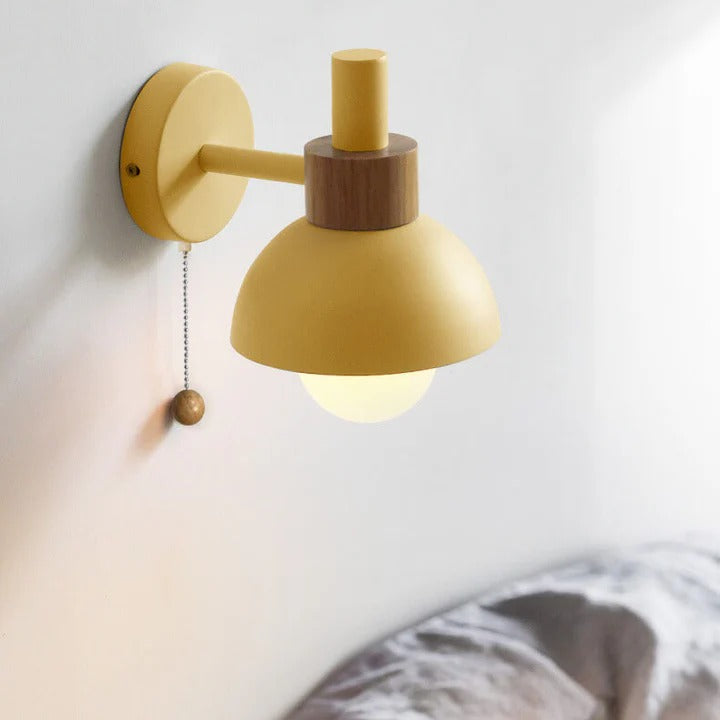 Wall Sconce Lamp | Macaron Globe, 5 Pastel Colours