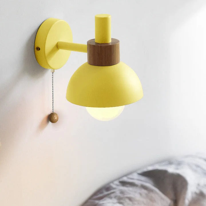 Wall Sconce Lamp | Macaron Globe, 5 Pastel Colours